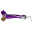 Imperial Riding Hoof Pick with Brush - Purple