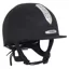 Champion Junior X-Air Plus Dazzle Riding Helmet in Black/Black