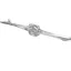 Equetech Knot Stock Pin - Silver