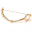Equetech Snaffle Stock Pin - Gold